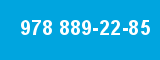 978 889-22-85